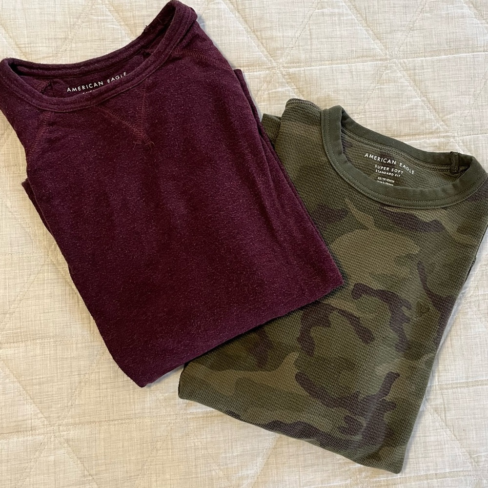 American Eagle Long-Sleeve Tees